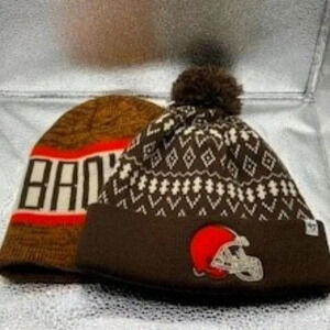 OFFICIAL NFL '47 brand Beanie and Toboggan lot